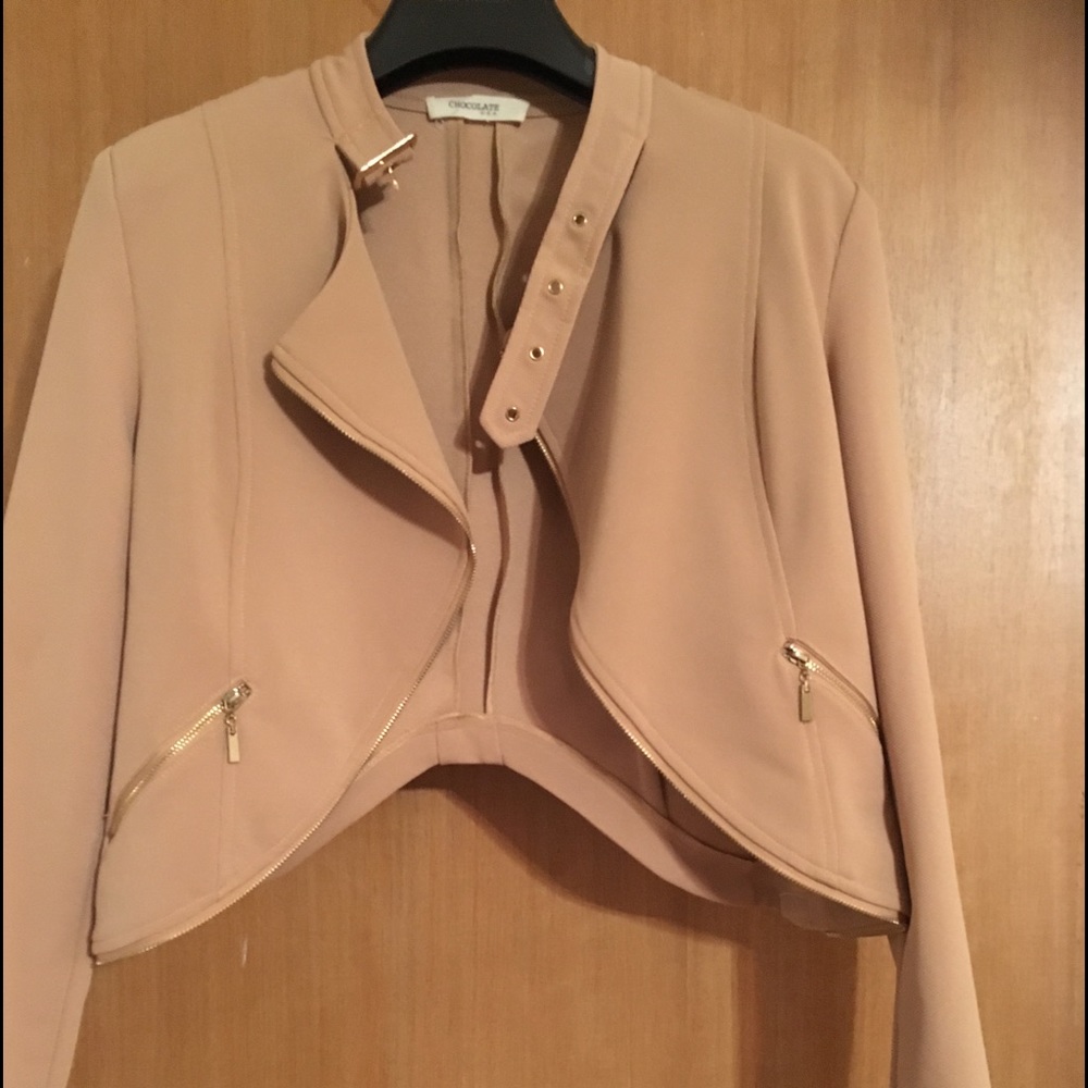 Cropped Military Styled Jacket